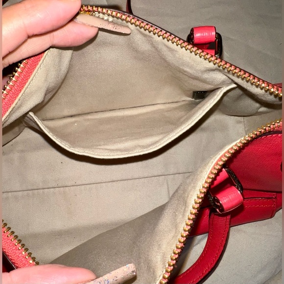 COACH SAFFIANO LEATHER MINI SATCHEL - Picture 9 of 9